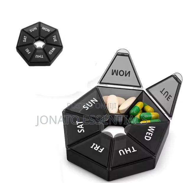 7 Day Pill Box And Organizer, Pill Cases - thumbnail 4