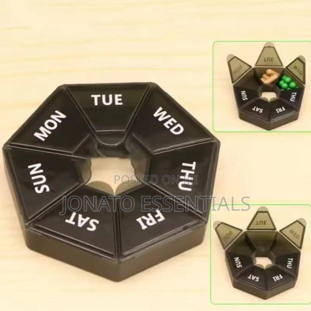 7 Day Pill Box And Organizer, Pill Cases - thumbnail 3