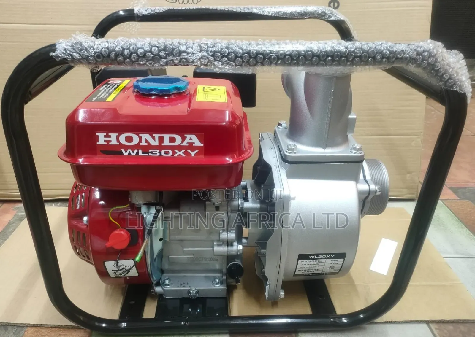 New Honda Wl30xy Petrol Engine Water Pump 3 Inches 160gp Commercial