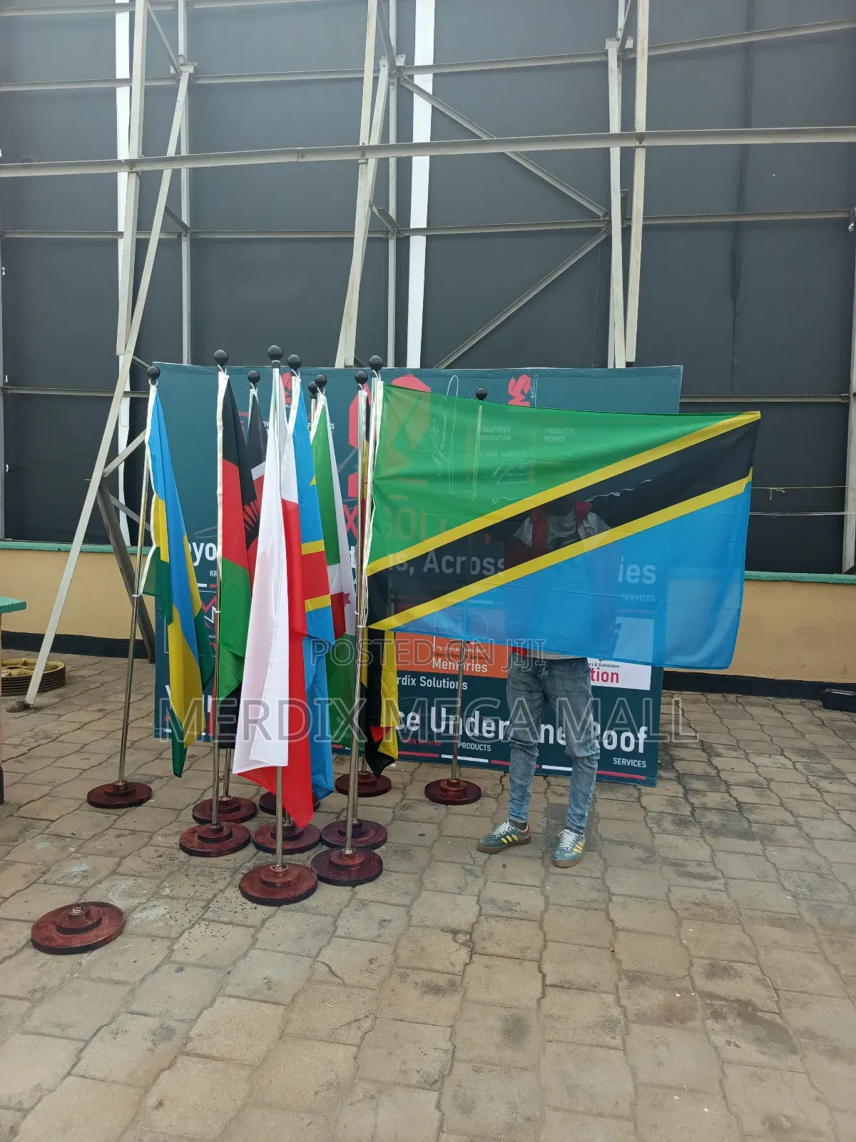 Mt020, Tz Flags, Flags, Flag, Tanzania Flag