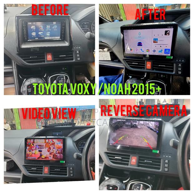 Toyota Noah/Voxy 2015+ Android Radio Plus Its Console