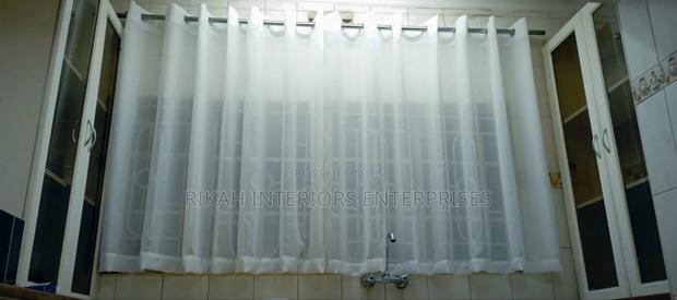 Sheer With Rings for Kitchen Windows - main view