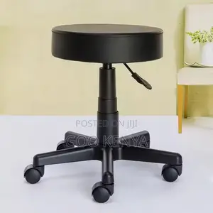 Home Chairs ; Black Swivel Bar Adjustable Stool