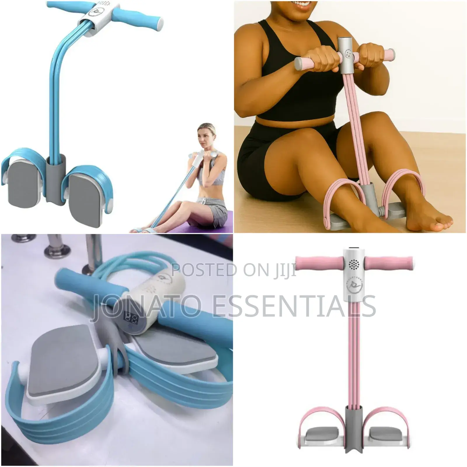 Yoga Pedal Puller Band With Timer, Resistance Band