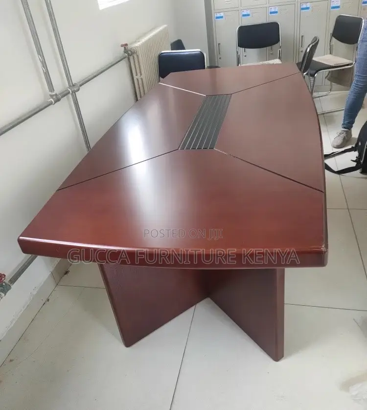 0ffice Tables: 240cm Executive Board Table With Cable Spaces