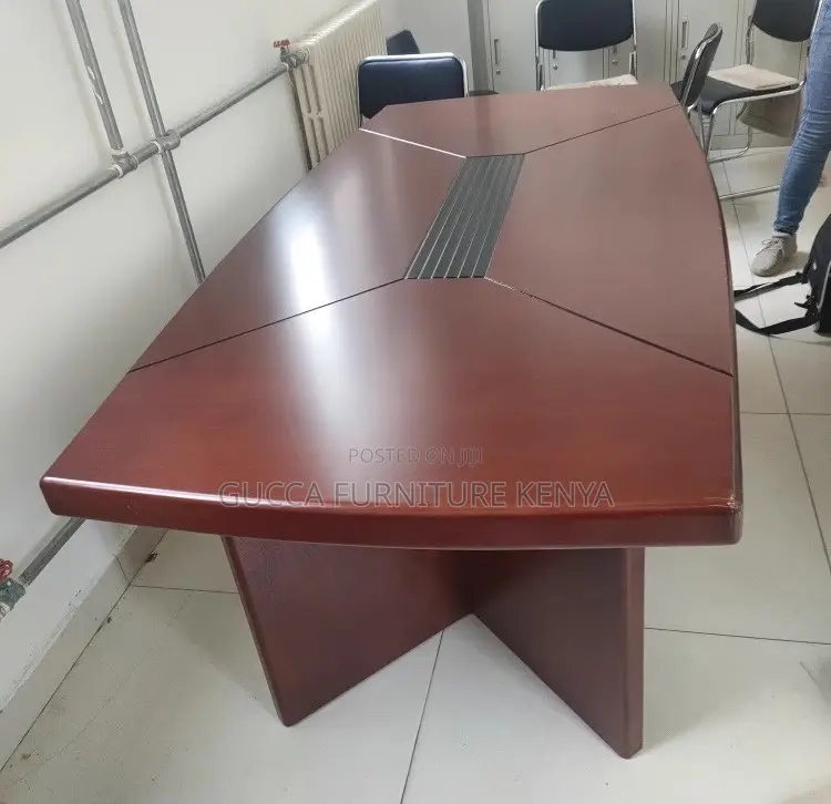 0ffice Tables: 240cm Executive Board Table With Cable Spaces