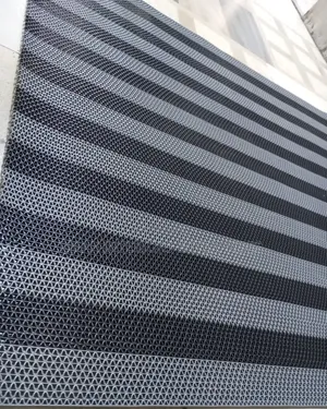 Grey and Black Bathroom Anti Slip Mat