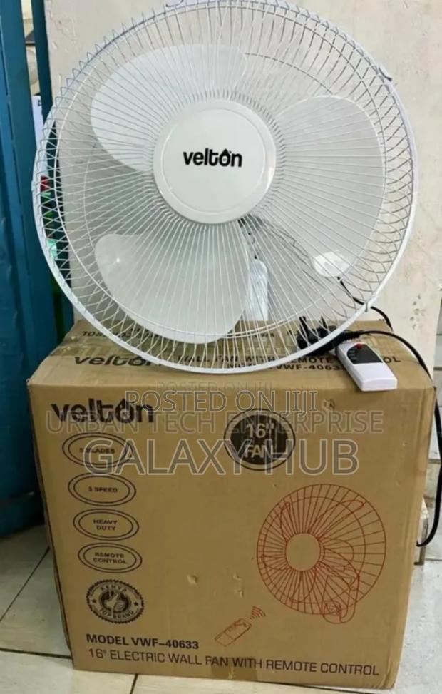 Velton Wall Fan With Remote Available