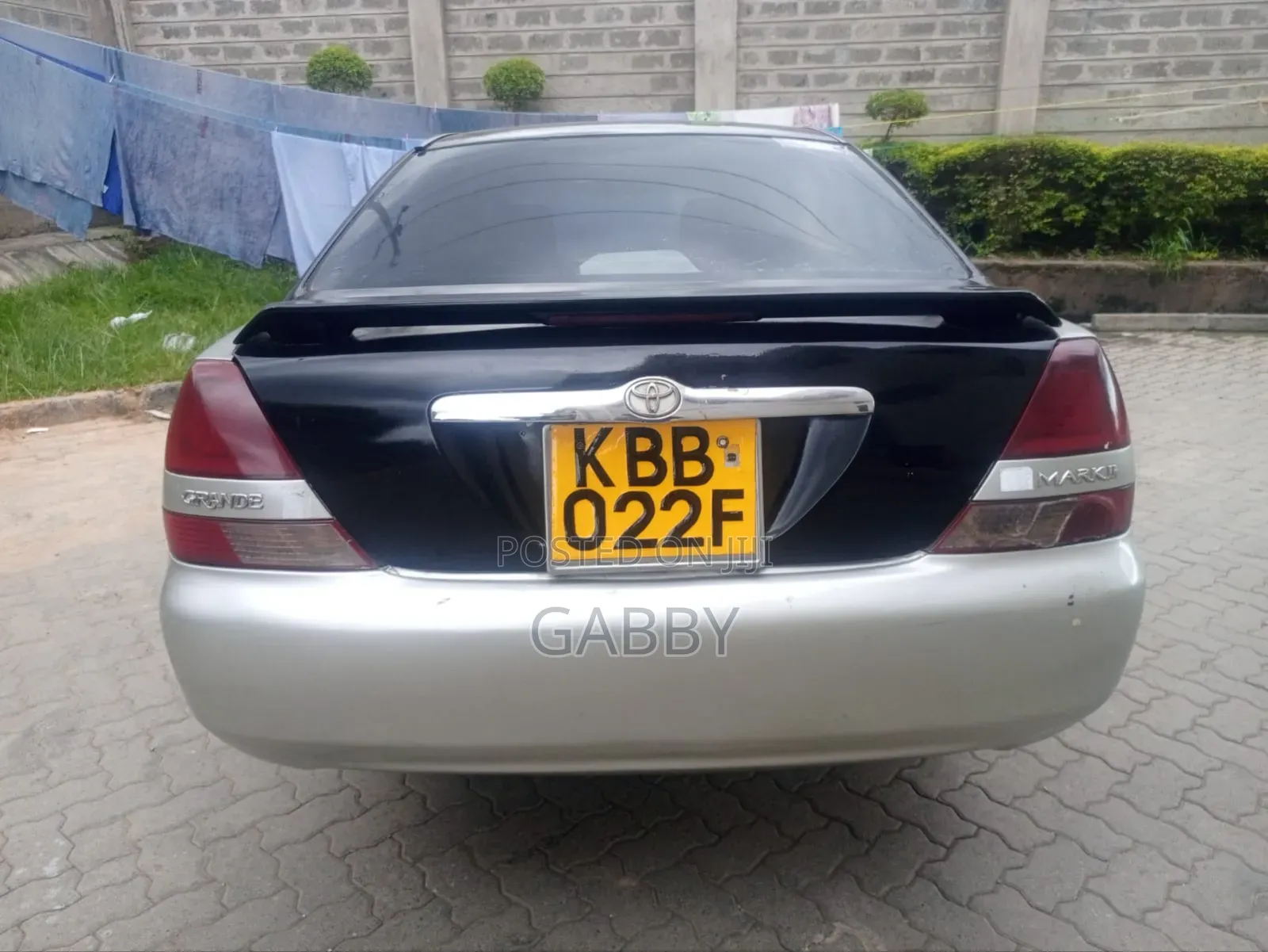 Toyota Mark II 2001 Silver