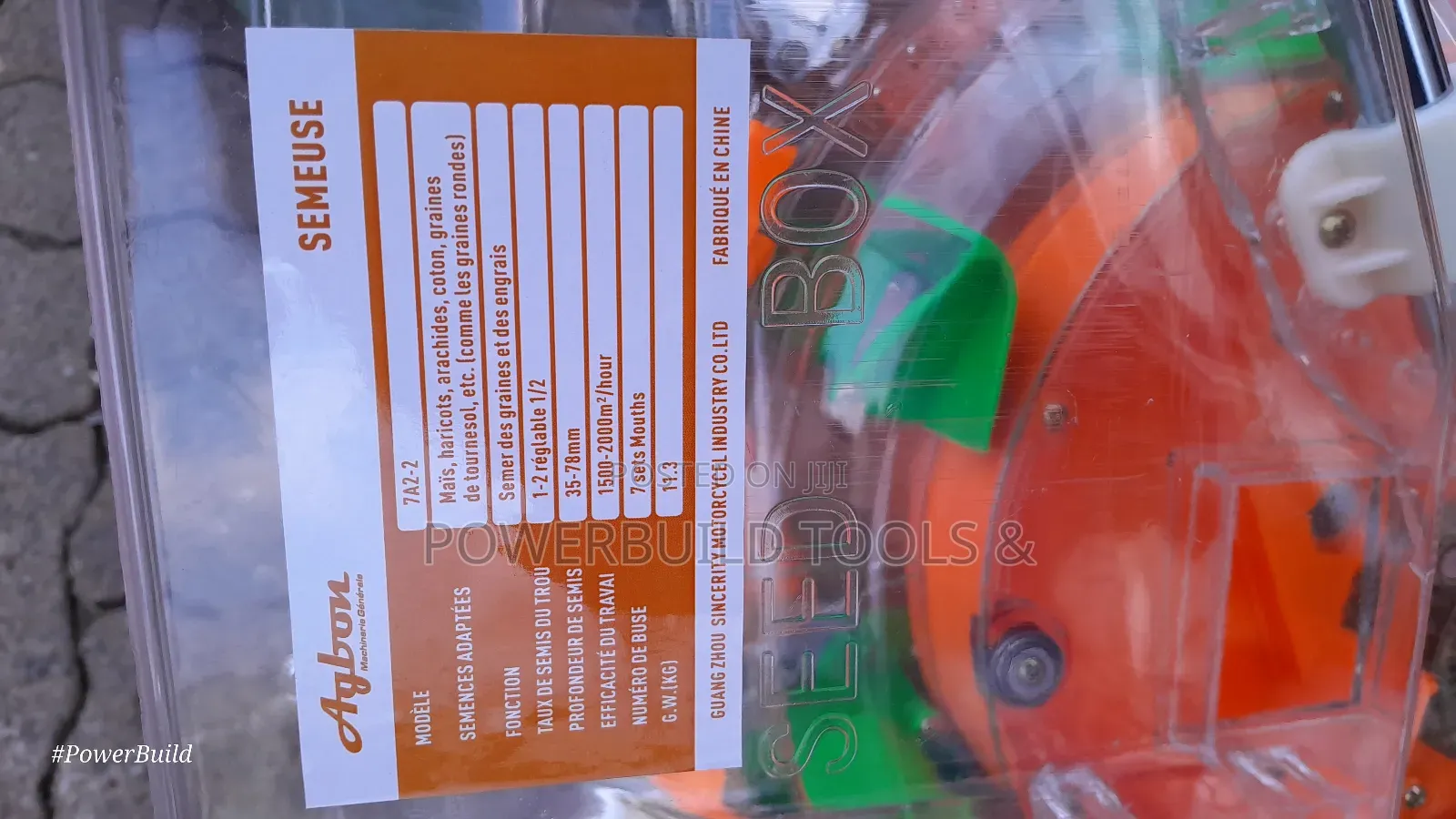 Seed Planter With Seed Fertiliser 15nozzle With Accessories