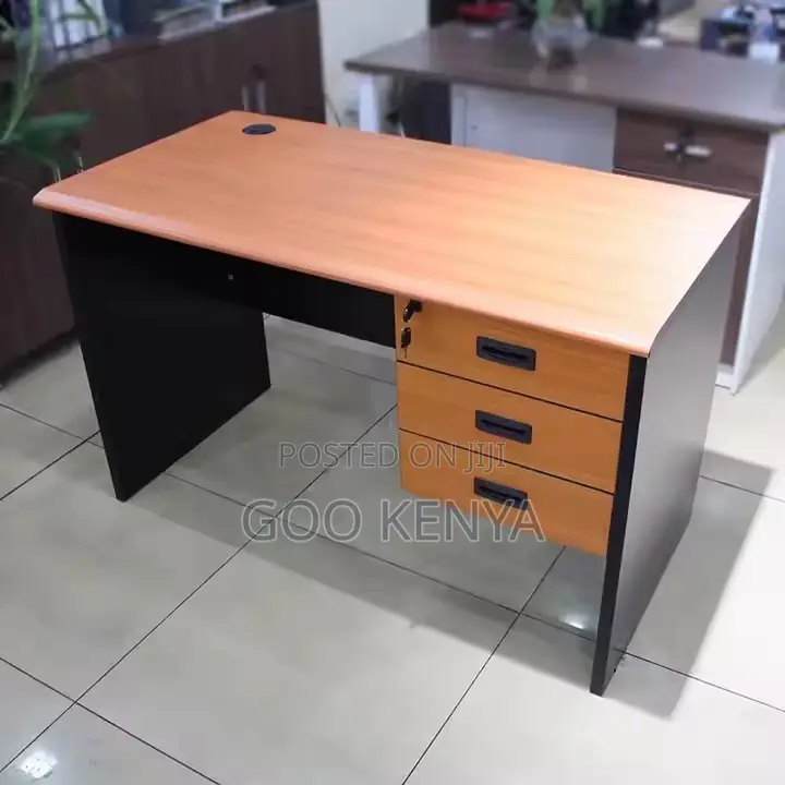 Office Desk ; Single Wooden Computer Office Desk