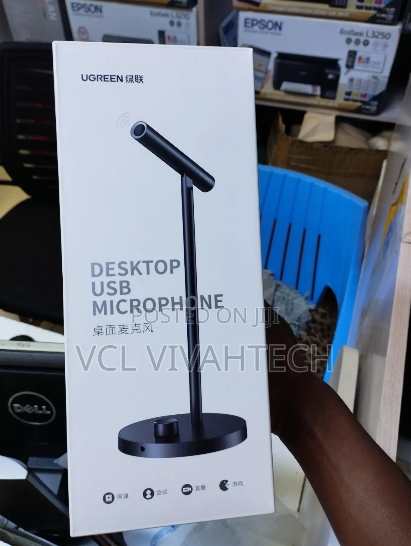 Cm379 Desktop Usb Microphone With Noise Cancellation