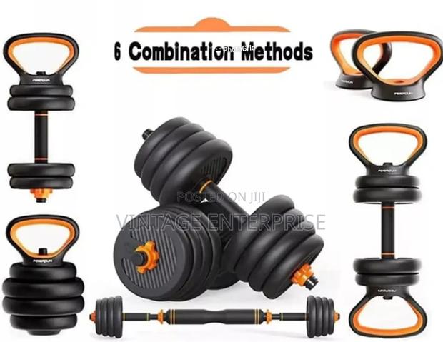 6in1 Adjustable Kettle Bell Weight 50kg