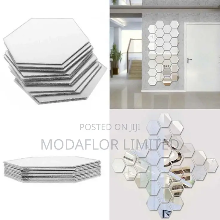 Hexagon Acrylic Mirror Set – Elegant Easy