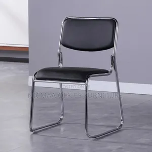Sturdy Chrome Frame Stackable Visitors Seat