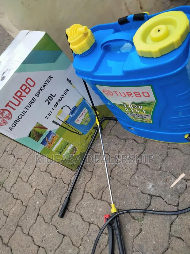 Hand Operated 2 in 1 Turbo Sprayer 20l - thumbnail 3