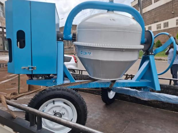 Aico Japan 400l Drum Tilting Concrete Mixer - main view