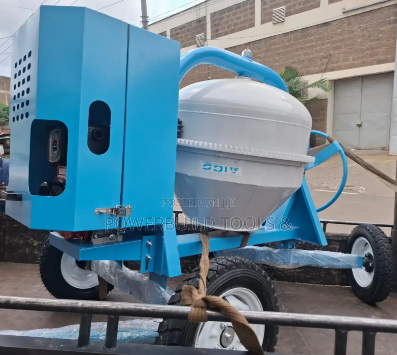 Aico Japan 400l Drum Tilting Concrete Mixer
