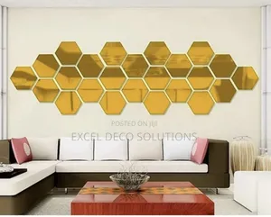"Mirror Hive Wall Art"