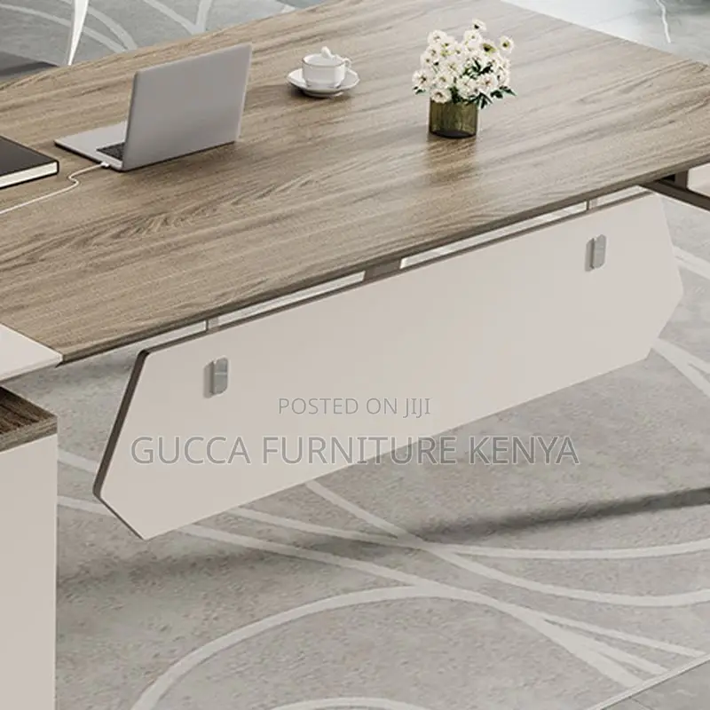 Office Desk:1800mm Office Desk With Side Secure Drawer