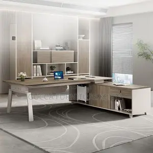Office Desk:1800mm Office Desk With Side Secure Drawer