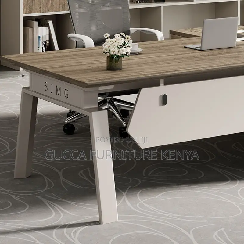 Office Desk:1800mm Office Desk With Side Secure Drawer