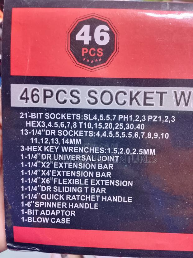 Socket Wrench Set/ Tool Box - main view