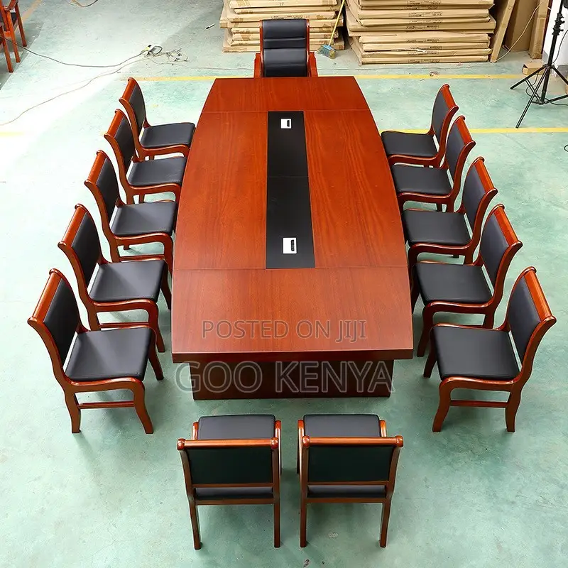 Office Table ; 3meters Mahogany Boardroom Table