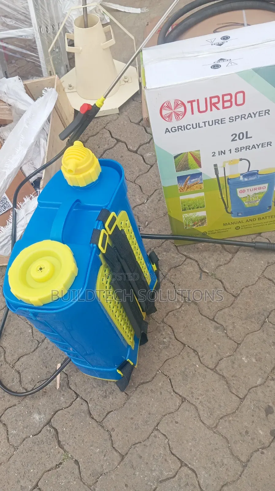 Turbo 2 in One Battery Manual Agricultural Sprayer