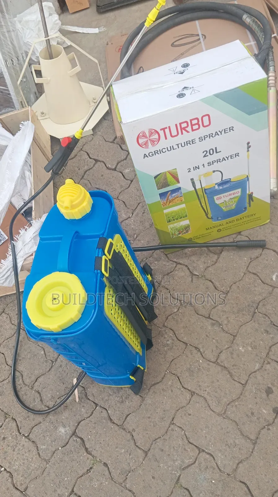 Turbo 2 in One Battery Manual Agricultural Sprayer