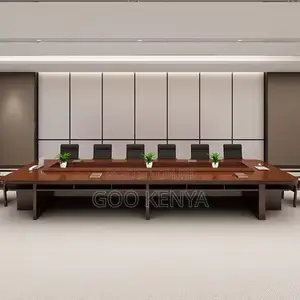 Office Table ; 3meters Mahogany Boardroom Table