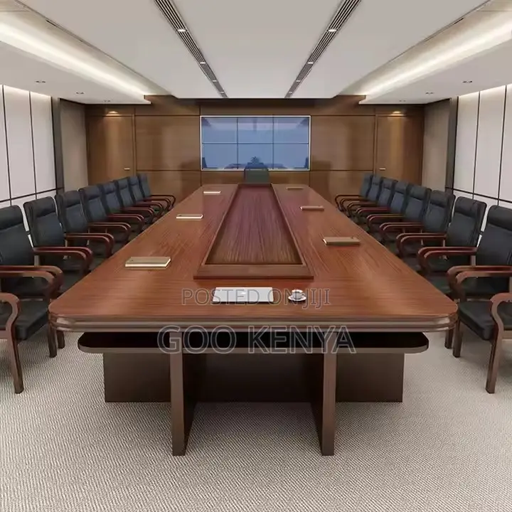 Office Table ; 3meters Mahogany Boardroom Table