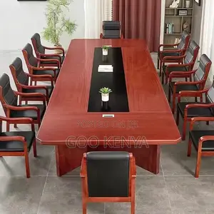 Office Table ; 3meters Mahogany Boardroom Table