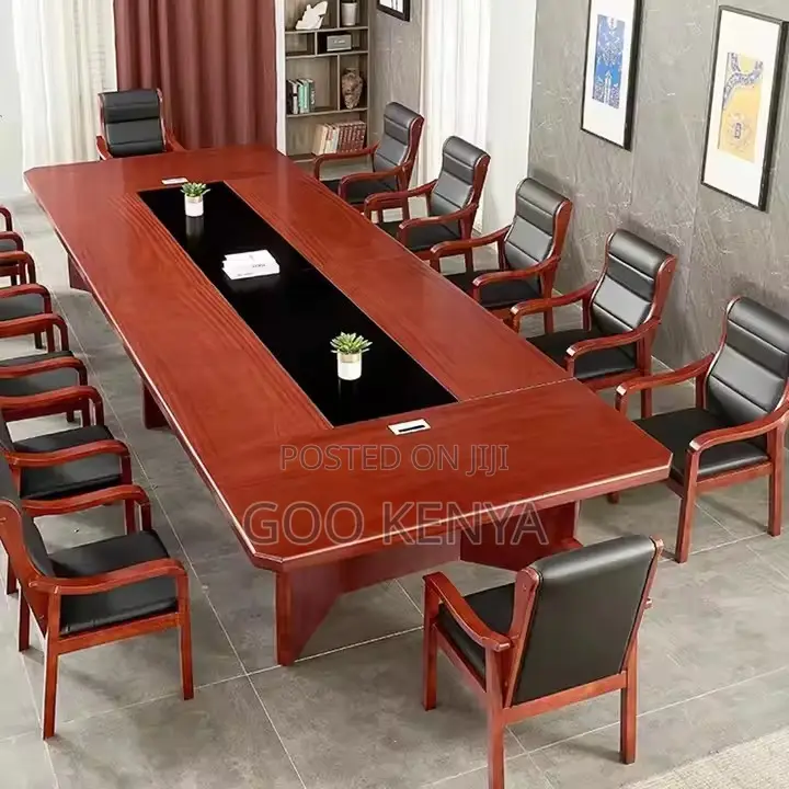 Office Table ; 3meters Mahogany Boardroom Table