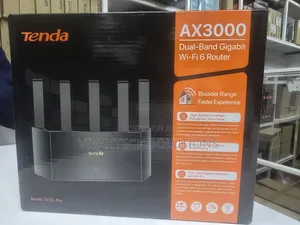 Tenda Ax3000 Prowave Dual-Band Wi-Fi 6 Router Tx12l Ultra