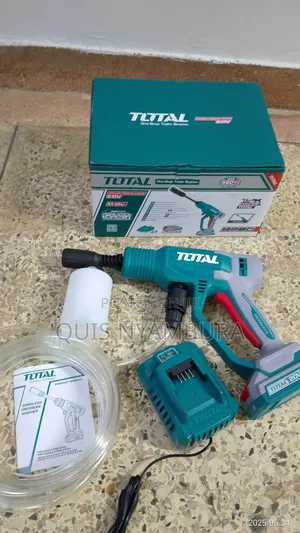 Cordless Car Wash Machine/Total Pressure Washer Machine