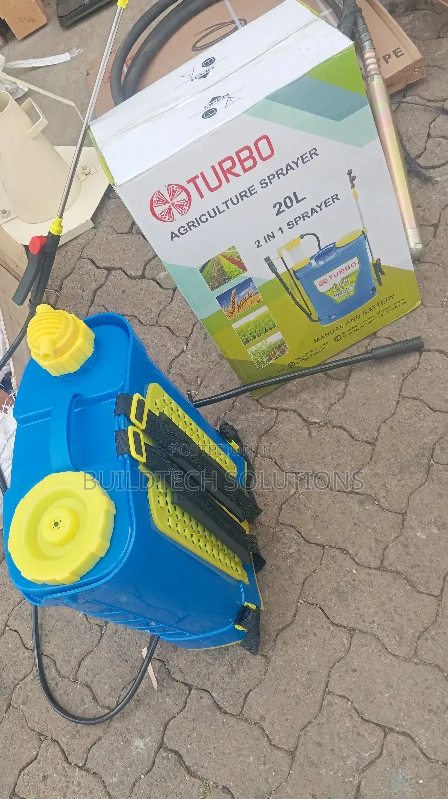 2 in 1 Batery Sprayer ( Knapsack Sprayer)