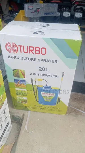 Knapsack Sprayer in Industrial Area