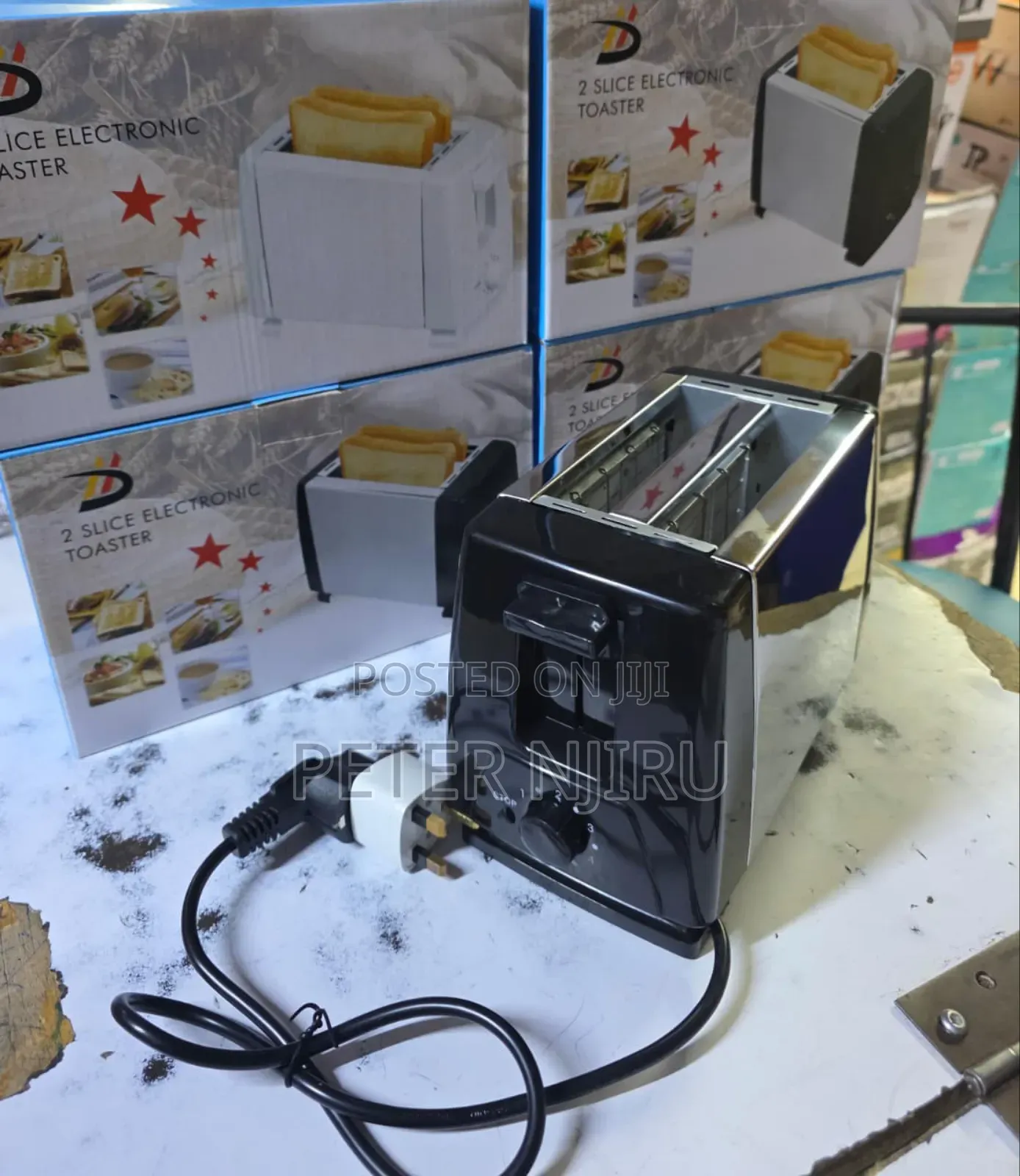 D Star 2 Slice  Electronic Toaster