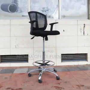 Low Back Adjustable Swivel Bar Seat
