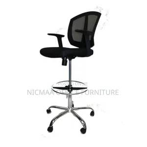 Low Back Adjustable Swivel Bar Seat