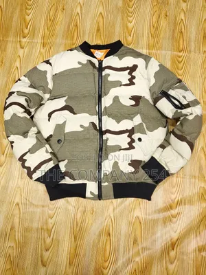Legit Camouflage Combat Unisex Designer Puff Bomber Jackets