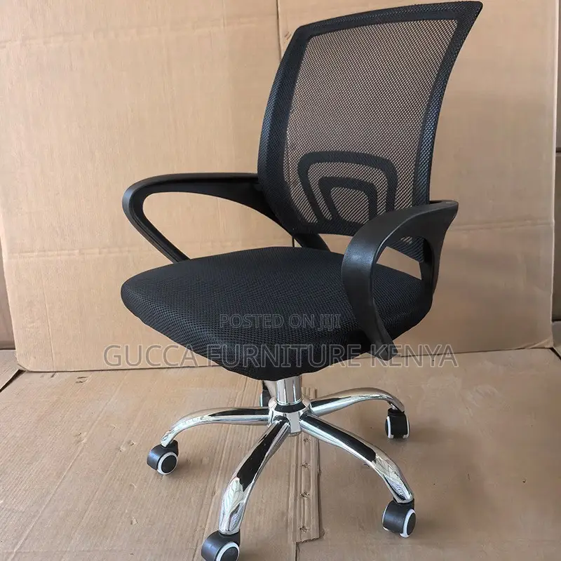 Office Chair: Lazy Comfortable Back Mesh Office Chair