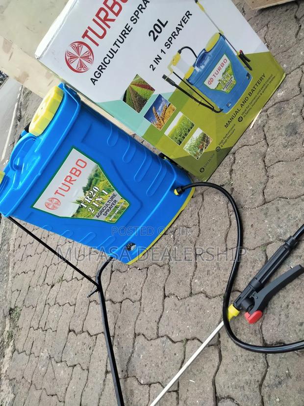Turbo Sprayer Battery-Driven/Manual Operated 2in1 - main view
