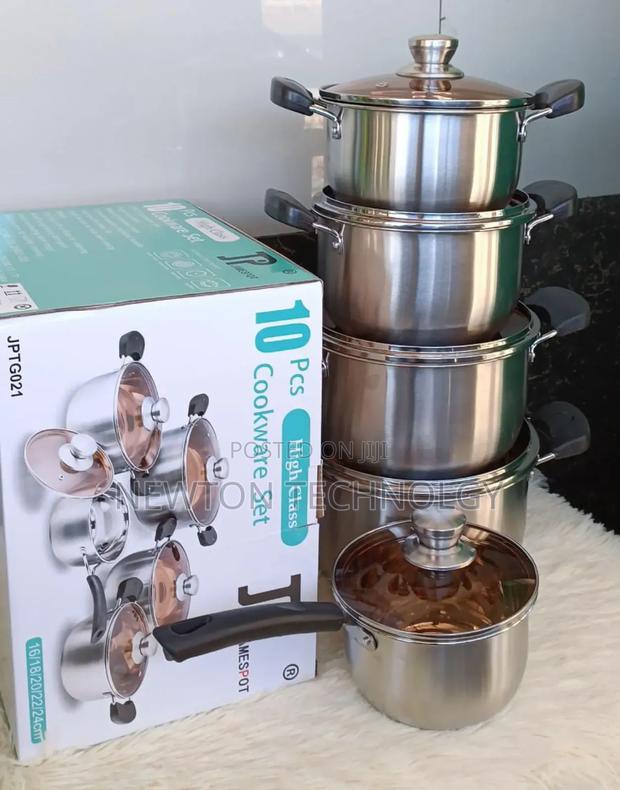 Jp Stainless Cookware 10 PCS