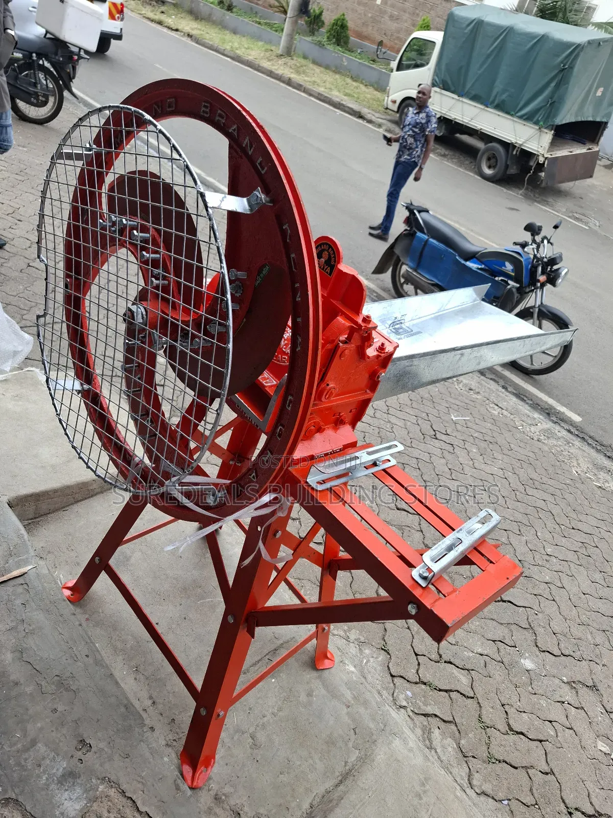 3-Blade Milano Brand Chaff Cutter-Without Engine/Motor