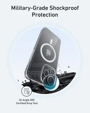 Anker Maggo Clear Magnetic Phone Case for iPhone 16 Pro Max