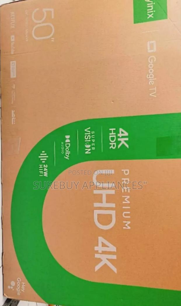 Syinix 50 Inch Uhd Smart Android Tv 50u51 - main view