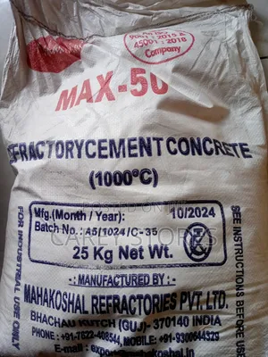 Refractory Cement. Fire Proof Cement