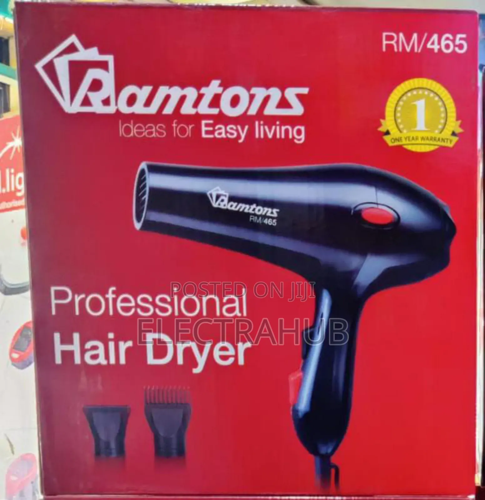 Ramtons Hair Dryer /Blowdry Brand New Sealed